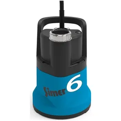 Jung Pumpen Simer 6 Schmutzwasserpumpe Tauchpumpe 230 V, Dt. Stecker OD6601G-06