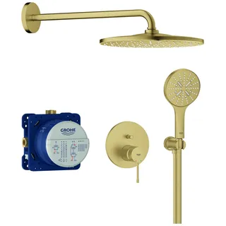 Grohe Essence Unterputz-Duschsystem cool sunrise gebürstet, - cool sunrise gebürstet
