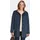 GOLDNER Eleganter Wollmantel mit Stehkragen in dunkelblau camel, melange), | Gr.: 42