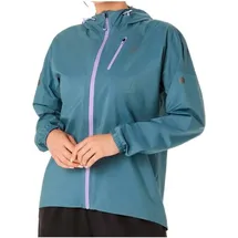 Asics - Women's Fujitrail Elite Waterproof Jacket - Laufjacke Gr S türkis