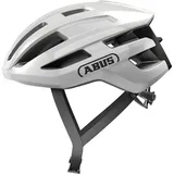 ABUS Powerdome Rennradhelm shiny white 51-55 cm -