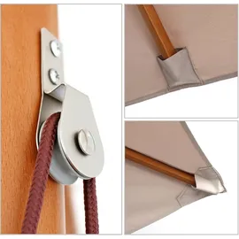 Sekey 200 x 150 cm Taupe