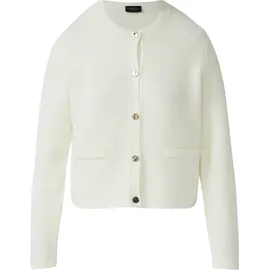 s.Oliver Cardigan aus Baumwollmix mit Ziertaschen Weiß 48