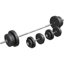 Gorilla Sports Hantelset Kurzhanteln 70,00 kg Chrom, Kunststoff