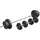 Gorilla Sports Hantelset Kurzhanteln 70,00 kg Chrom, Kunststoff