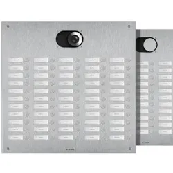Comelit IX0555 Frontplatte Switch, 55 Teilnehmer, 5-reihig, V4A