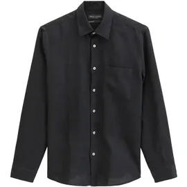 Marc O'Polo Regular Fit Freizeithemd Schwarz M