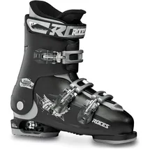 ROCES Idea Free Kinder Skischuhe Schwarz/Silber 36