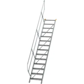 Günzburger Aluminium-Treppe 14 Stufen (300254)