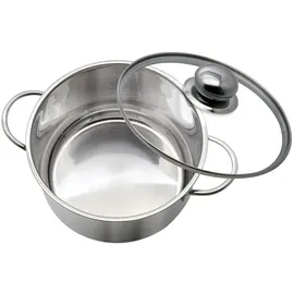 ELO Stahlwaren GmbH Brillant Topf-Set 5-tlg. Kochtopf + Suppentopf + 3 x Deckel