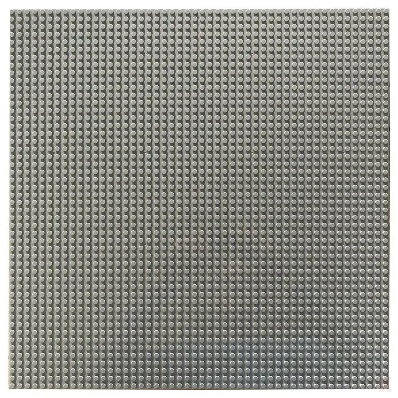 Klemos KL-20073 Klemmbaustein Grundplatte Groß 50x50 Hellgrau (40cmx40cm)