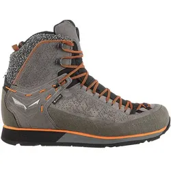 SALEWA Herren Trekkinghalbschuhe MS MTN TRAINER 2, Grey/Fluo Orange, 45