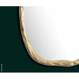 Wohnling Wandspiegel 60 x 60 cm Gold