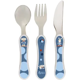 Sigikid Besteck-Set Elefant Lolo Lombardo, 3 tlg. r PET Kindergeschirr
