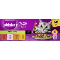 Mars Whiskas Tasty Mix Multipack in Sauce 60x85g