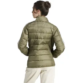 adidas Essentials 3-Streifen Light Daunenjacke Olive Strata XS
