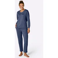 Witt Trainingsshirt Hausanzug . blau 36/38