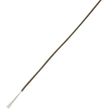 TRU Components 1565345 Litze LiFY 1 x 0.05 mm≤ Braun 25 m