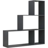 VCM Dubila Raumteiler 117 x 29 x 123 cm Anthrazit