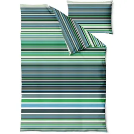 Traumschlaf Ima Gestreift Grün 200 x 200 cm + 2 x 80 x 80 cm