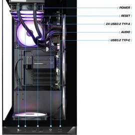 Kiebel Gaming-PC Invader 12 Intel Core i7 12700KF 5,0 GHz 32 GB RAM 2 TB SSD RTX 4070 Win 11