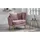 Max Winzer Sessel Miranda Samt 106 x 88 x 0 cm Rosa/Pink