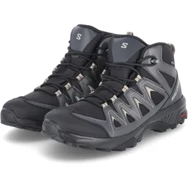 Salomon X Braze Mid GTX Herren Black/Phantom/Vintage Khaki 40