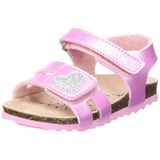 GEOX Jungen Mädchen B CHALKI Girl Sandal, PINK/Silver, 24 EU