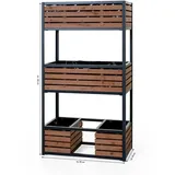 Hecht Cube Elements 150 x 80 x 40 cm Braun