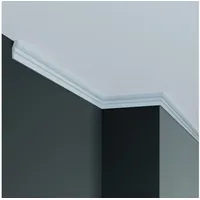 PROVISTON Stuckleiste Polyurethan 25 x 15 x 200 cm