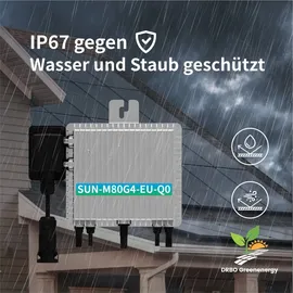 DEYE Sunlit Wechselrichter 800 Watt SUN-M80G4-EU-Q0