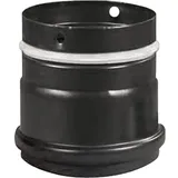 Oranier Justus Pellet-Ofenanschluss Schwarz emailliert