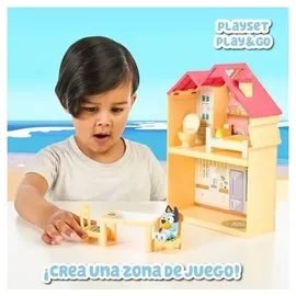 Bluey Mini Heeler Home Playset, Welpenspielzeughaus, Famosa Kinderserie, Gliederpuppe (BLY67000) BLUEY - One Size