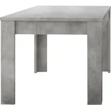 Home affaire Esstisch Dama 180 x 90 cm, Küchentisch, Esszimmertisch, rechteckig, Tischplattenstärke 22 mm, verschiedene Farben grau