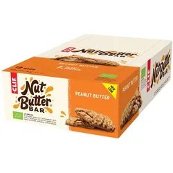 Clif Bar Unisex Nut Butter Energie Riegel - Peanut Butter Karton (12 x 50g)