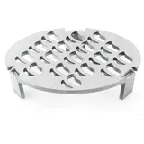 mocisa Grilleinsatz 200x6mm für Feuerplatte | Grillplatte | Ø 20cm | Feuertonnen | Kugelgrills