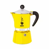 6 Tassen Espressokanne gelb