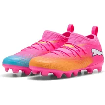 Puma Future 9 Match AG/FG Kinder Poison Pink/Sun Stream/Bright Aqua 35