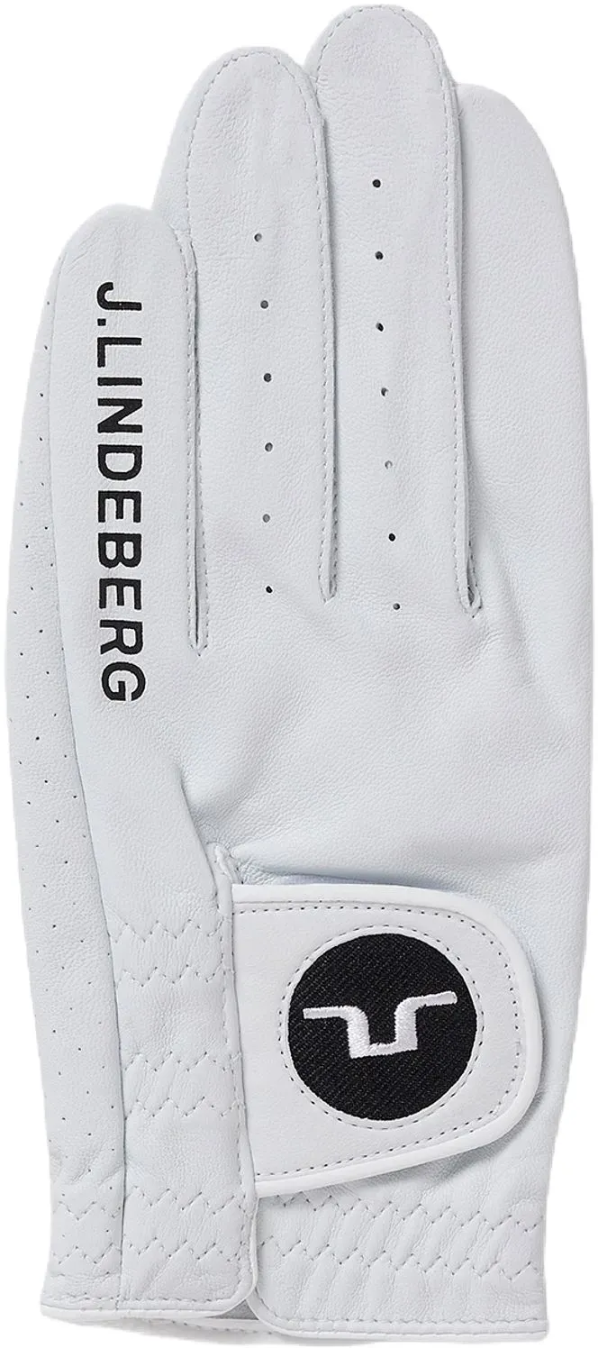 J. LINDEBERG Handschuh Ron Leather, weiss