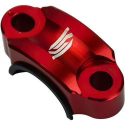 Lenkerklemme Scar drehbar rot