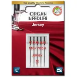 Organ Needles 5205080BL Maschinennadeln, Silber, 80/12 Größe, 5