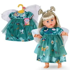 BABY BORN Feenkleid mit Flügeln Grün (43 cm)