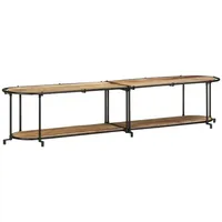 VidaXL TV-Regal 200x42x40 cm Raues Mangoholz