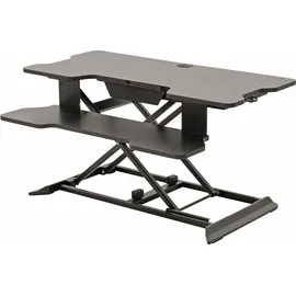 Stier Stehschreibtisch Konverter mit hydraulischer Höhenverstellung