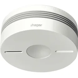 HAGER Funk-Rauchwarnmelder TG550A Komfort Q, weiß