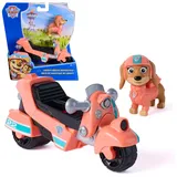 Paw Patrol Liberty Rettungs-Motorrad mit Sammelfigur 21cm