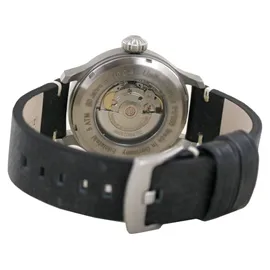 Messerschmitt BF110-ALU-L Herrenuhr Leder 40 mm