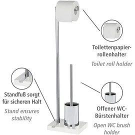 Wenko WC-Garnitur Noble Weiß