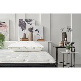 Yatas Bedding Bambus Majestät 80 x 80 cm Weiß