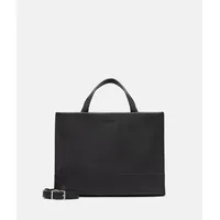 Liebeskind Berlin - Geräumige Business-Bag aus Yak-Leder - schwarz -
